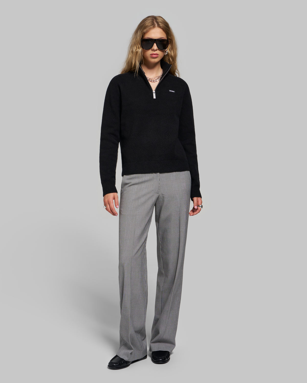 LUNN ZIP SWEATER