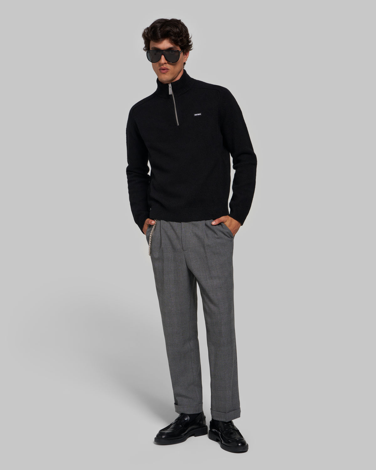 LUNN ZIP SWEATER