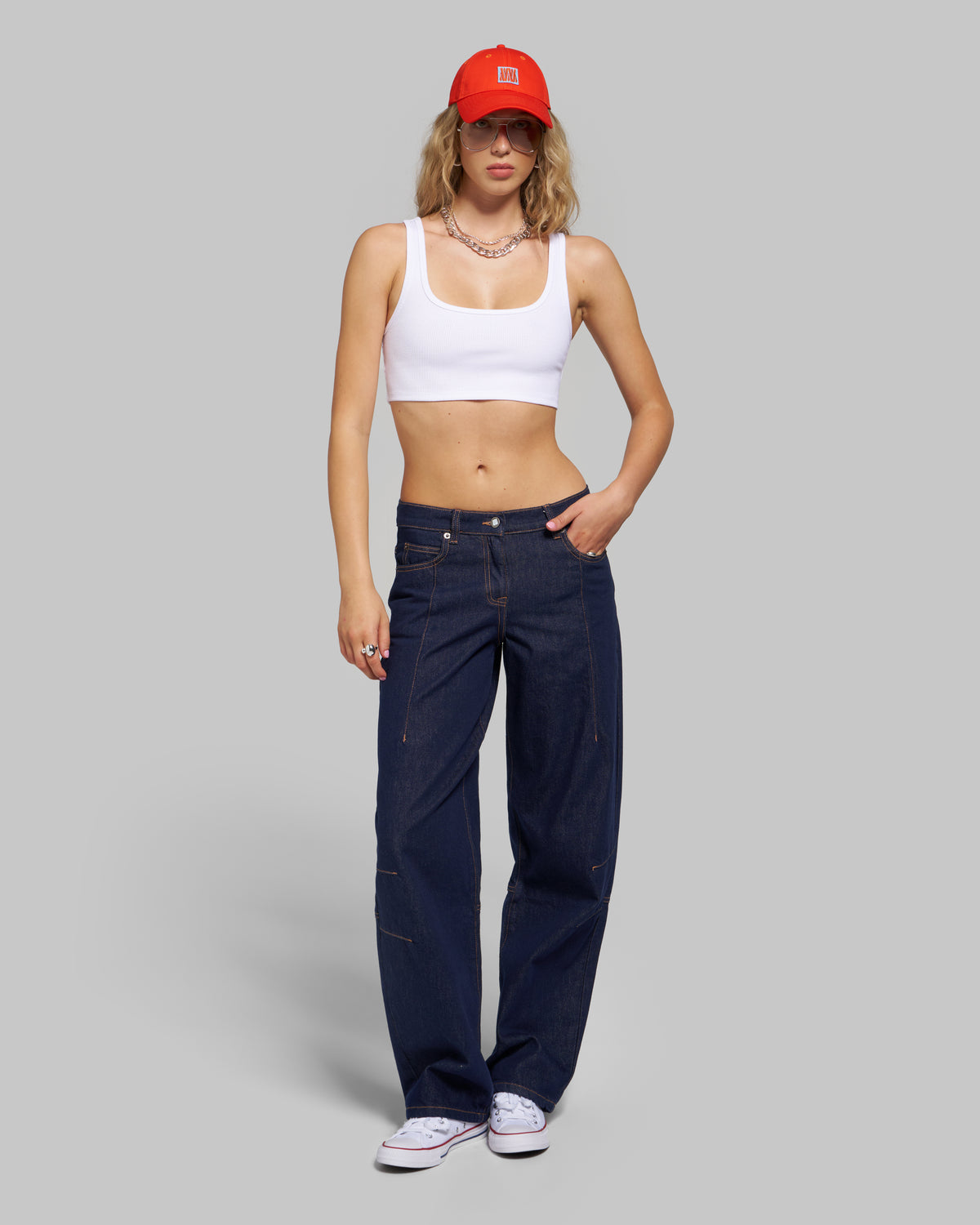 TILLA CROPPED TANK TOP