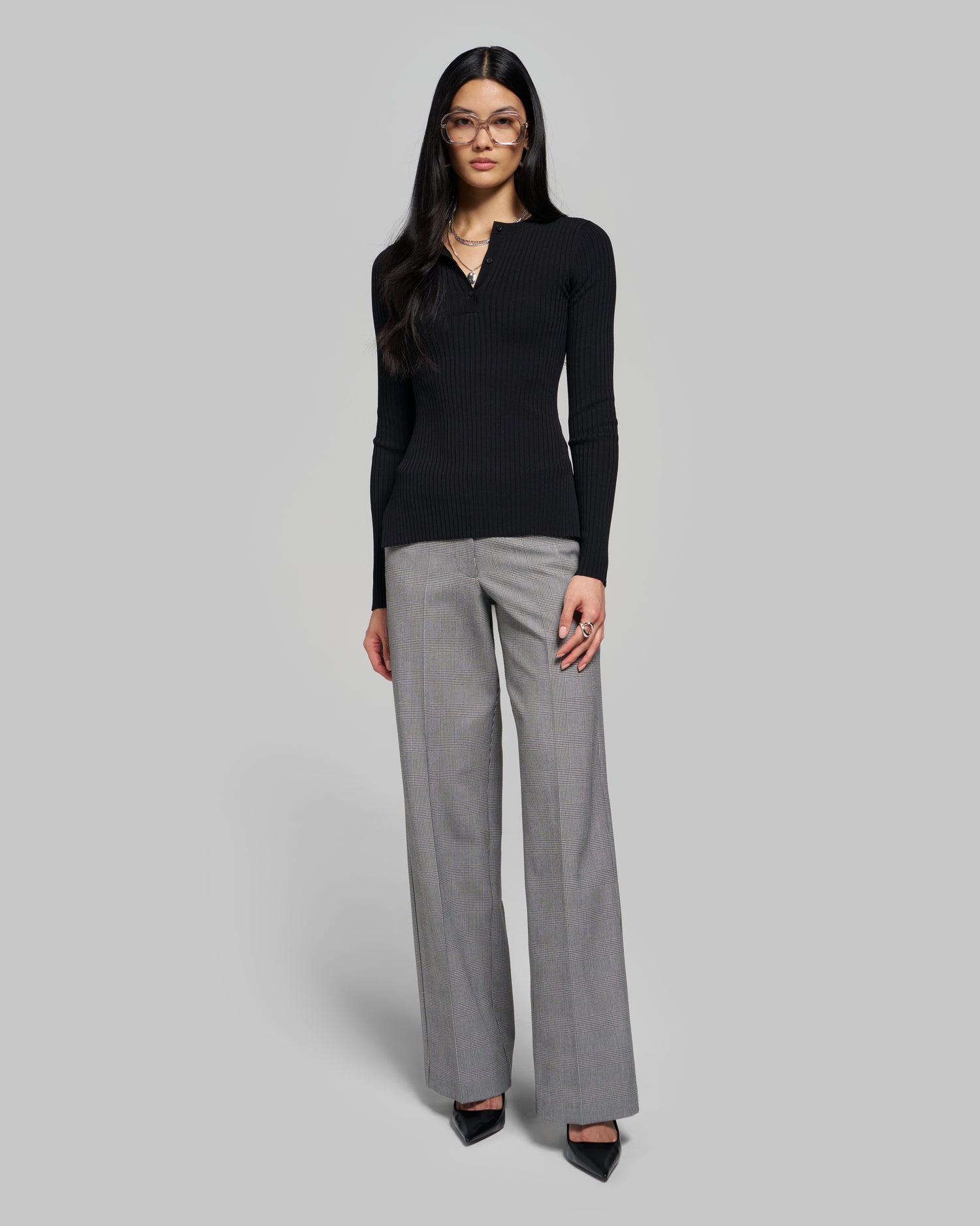 NORA HENLEY SWEATER