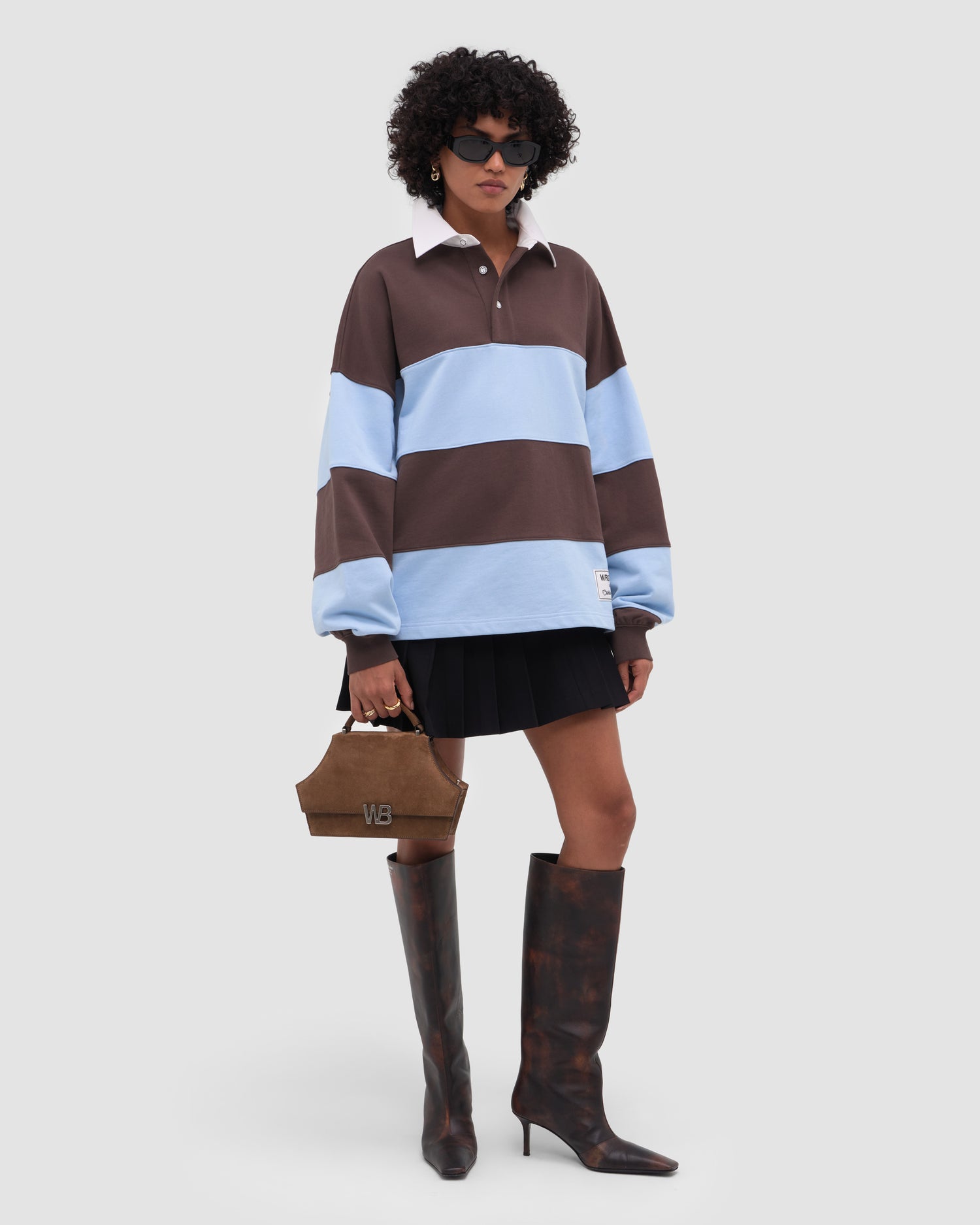 GERI POLO SWEATSHIRT