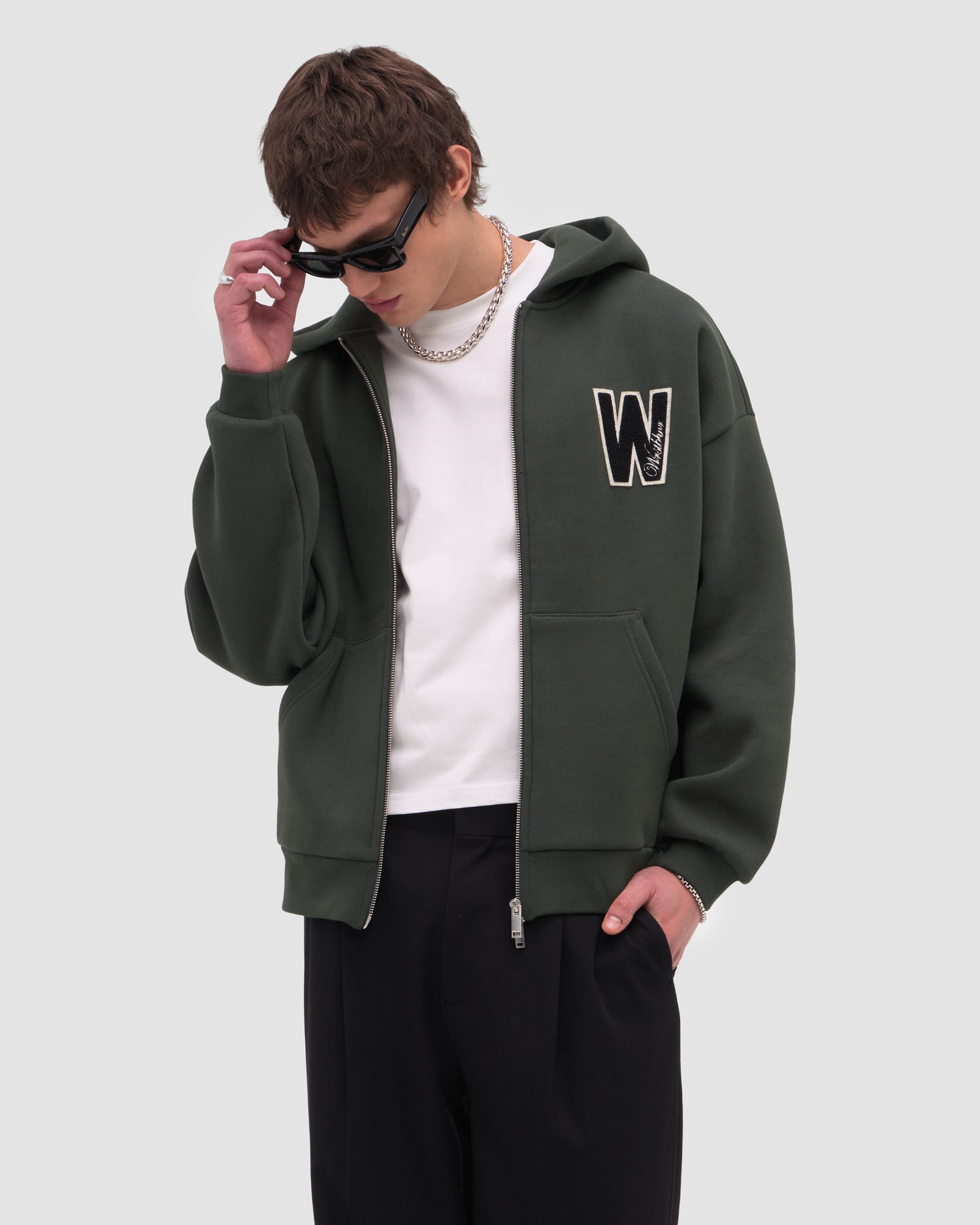 MATTEO HOODED ZIP JACKET