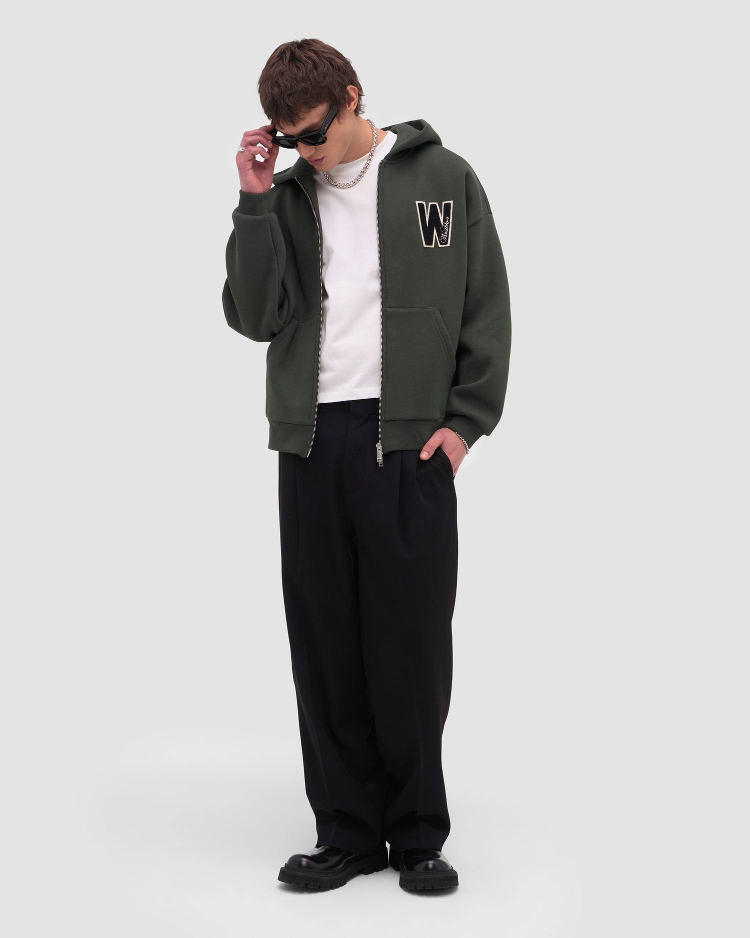 MATTEO HOODED ZIP JACKET