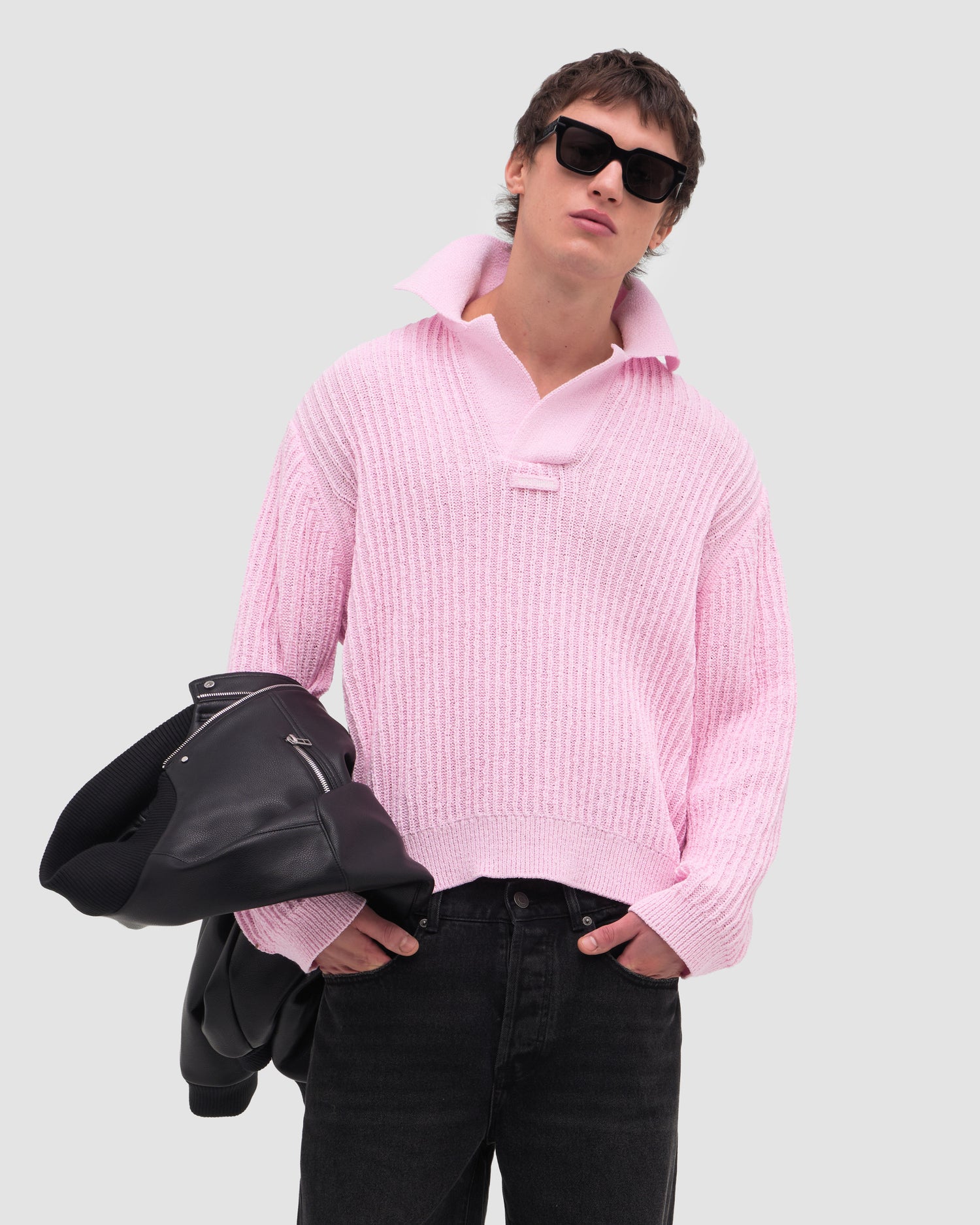 DERON V2 POLO SWEATER