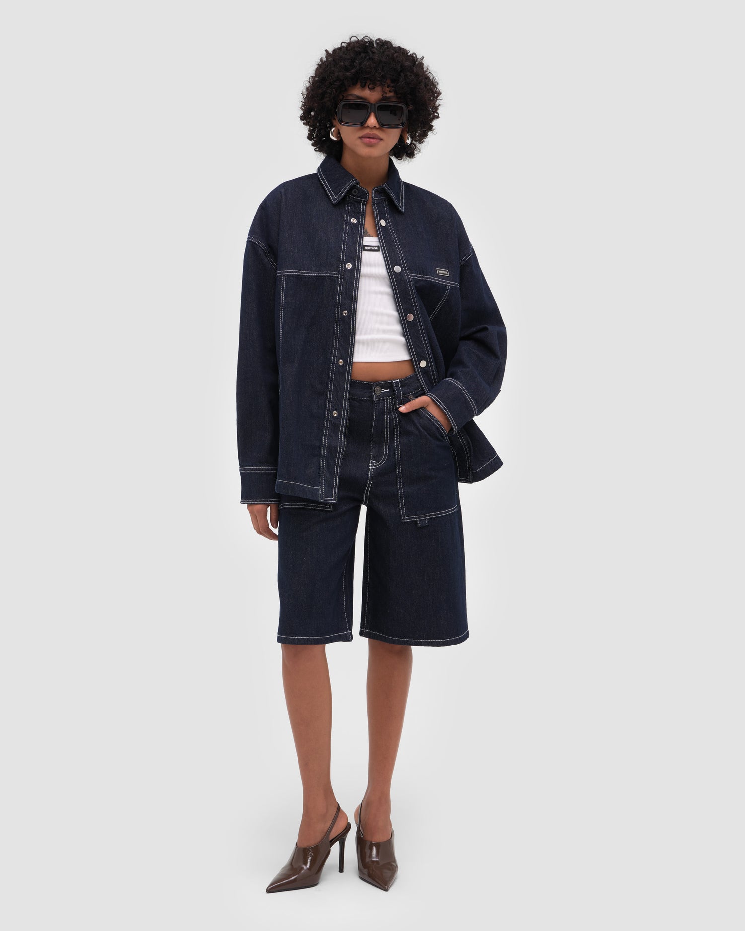 LEANDRA DENIM SHIRT