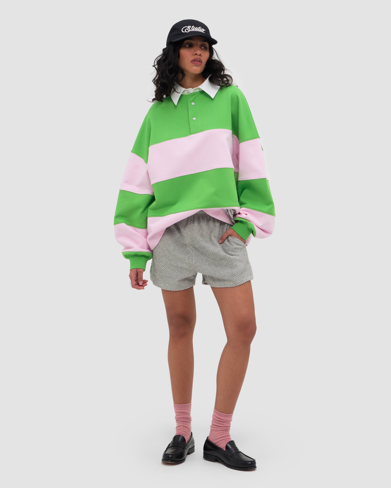 GERI POLO SWEATSHIRT