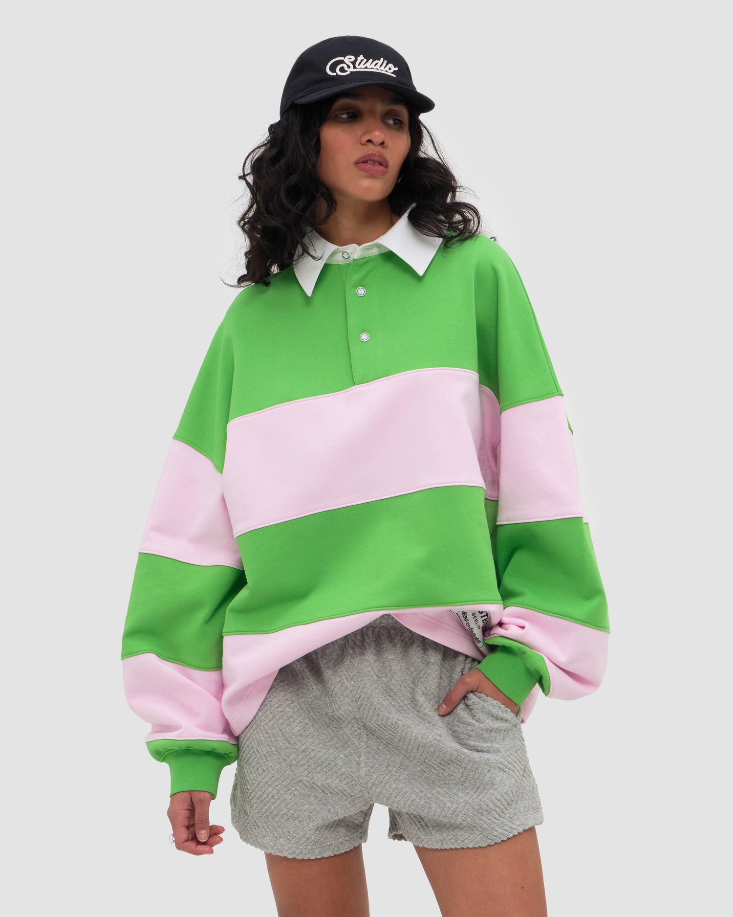 GERI POLO SWEATSHIRT