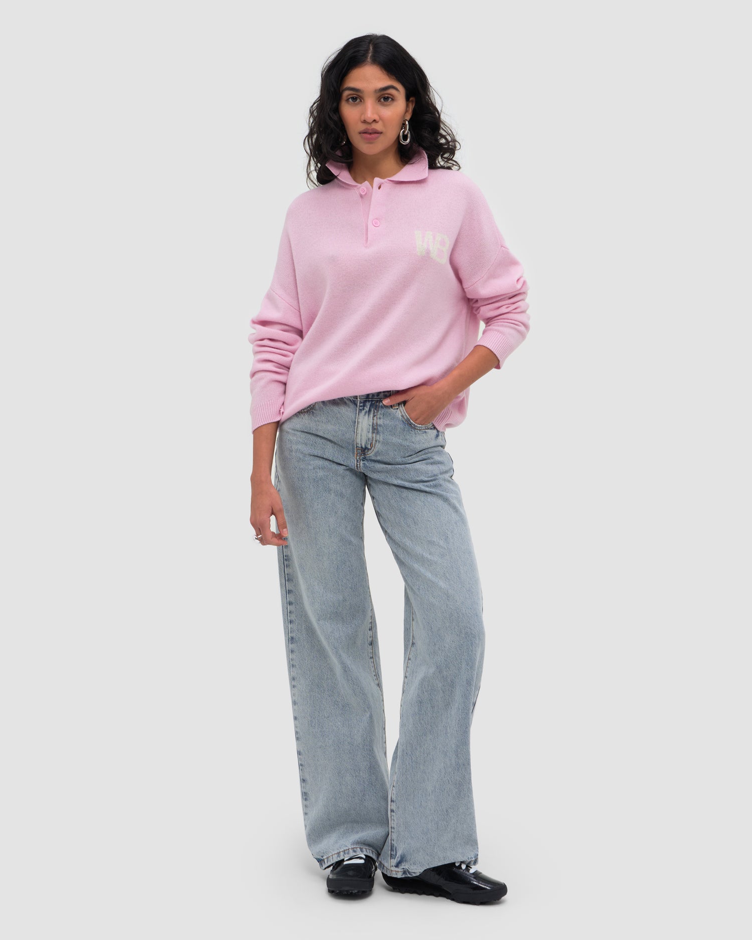 MARLEY V2 POLO SWEATER