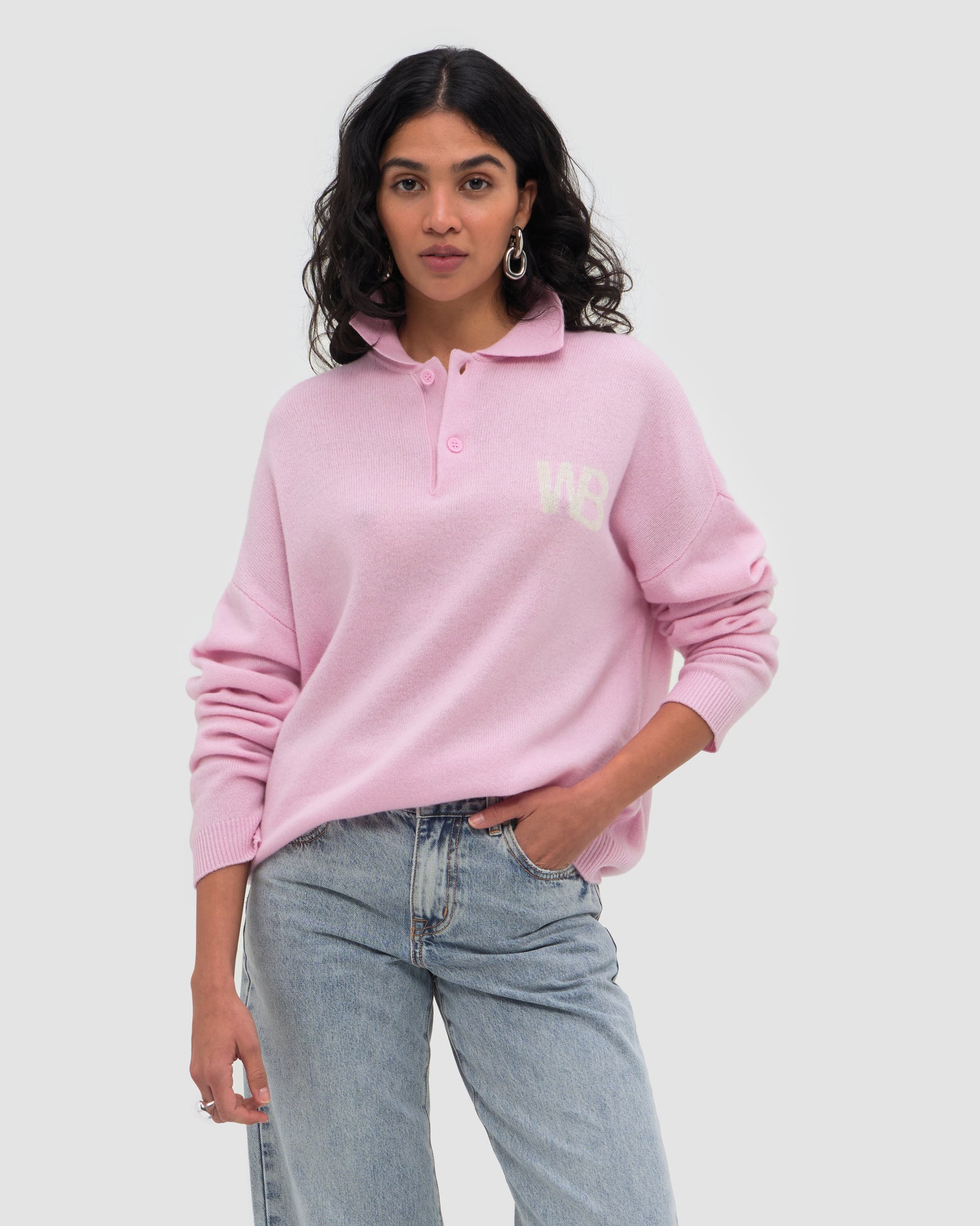 MARLEY V2 POLO SWEATER