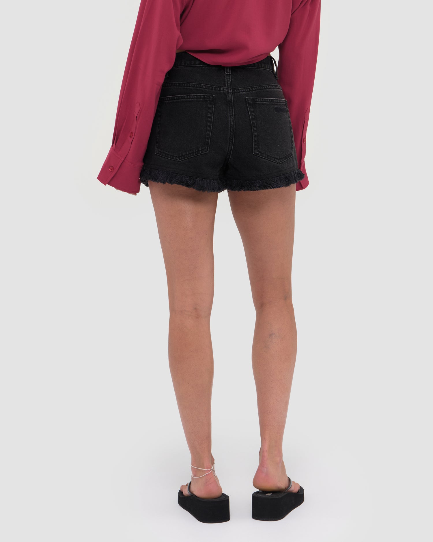 JUNA DENIM SHORTS