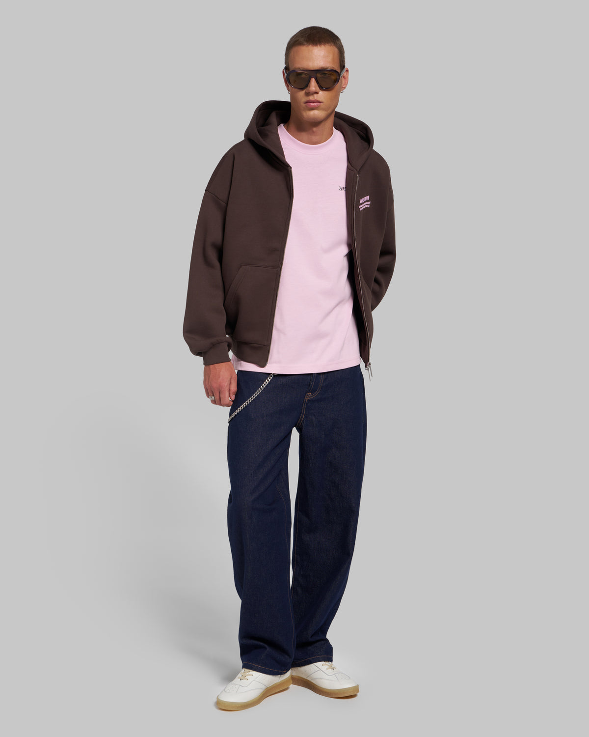STUDIO HOODED ZIP JACKET