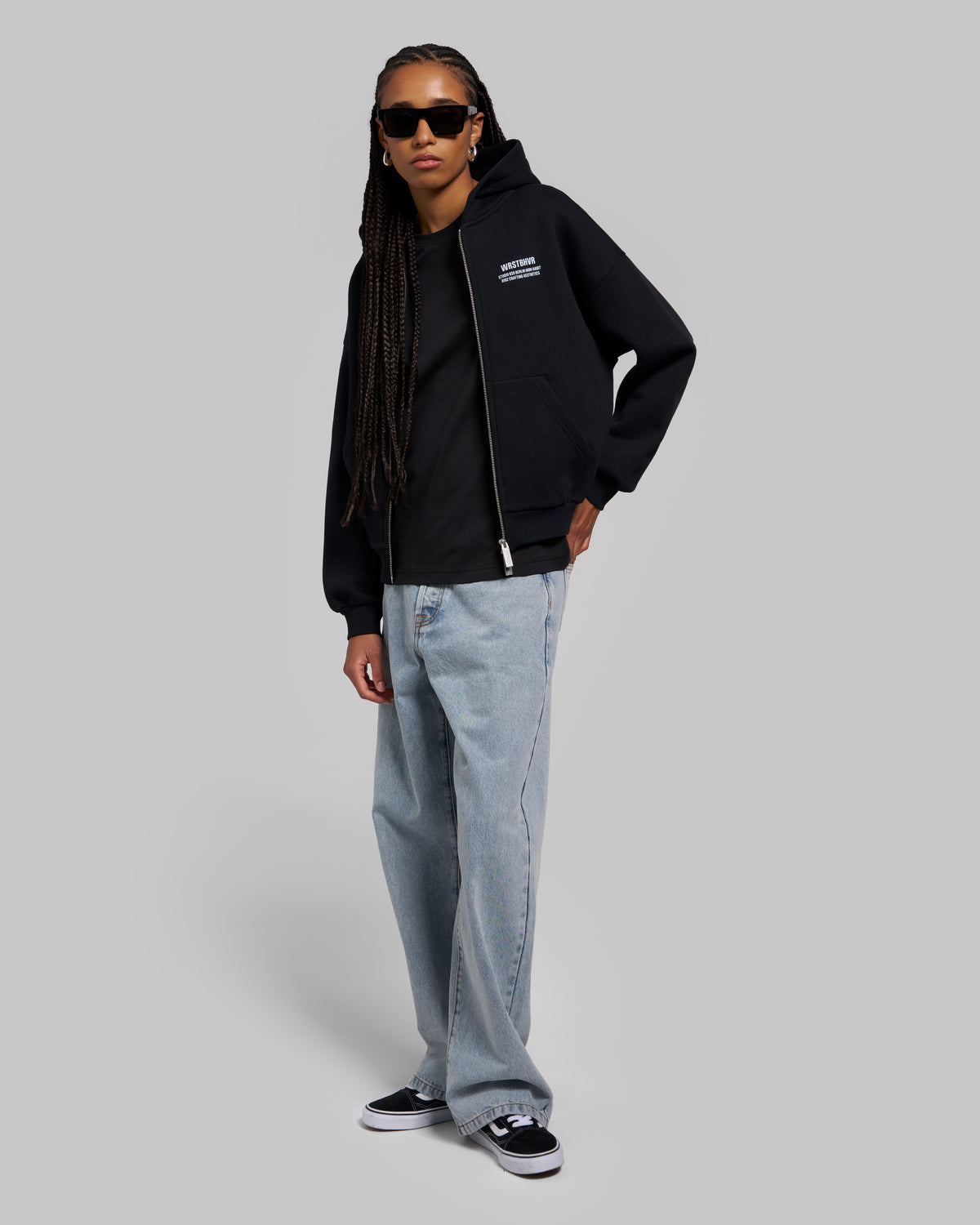 STUDIO HOODED ZIP JACKET