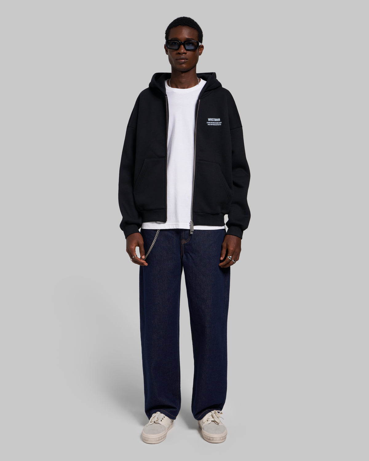 STUDIO HOODED ZIP JACKET