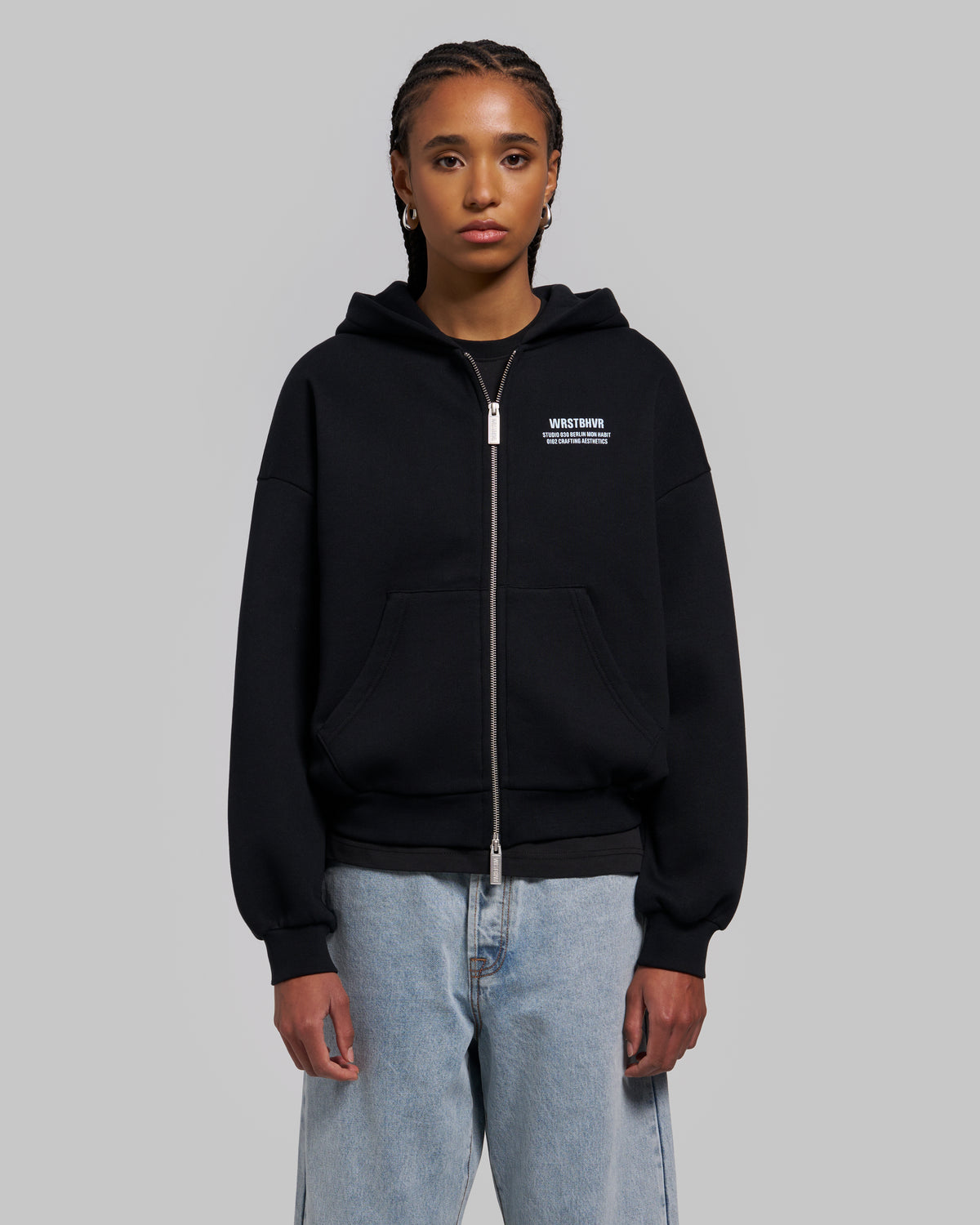 STUDIO HOODED ZIP JACKET