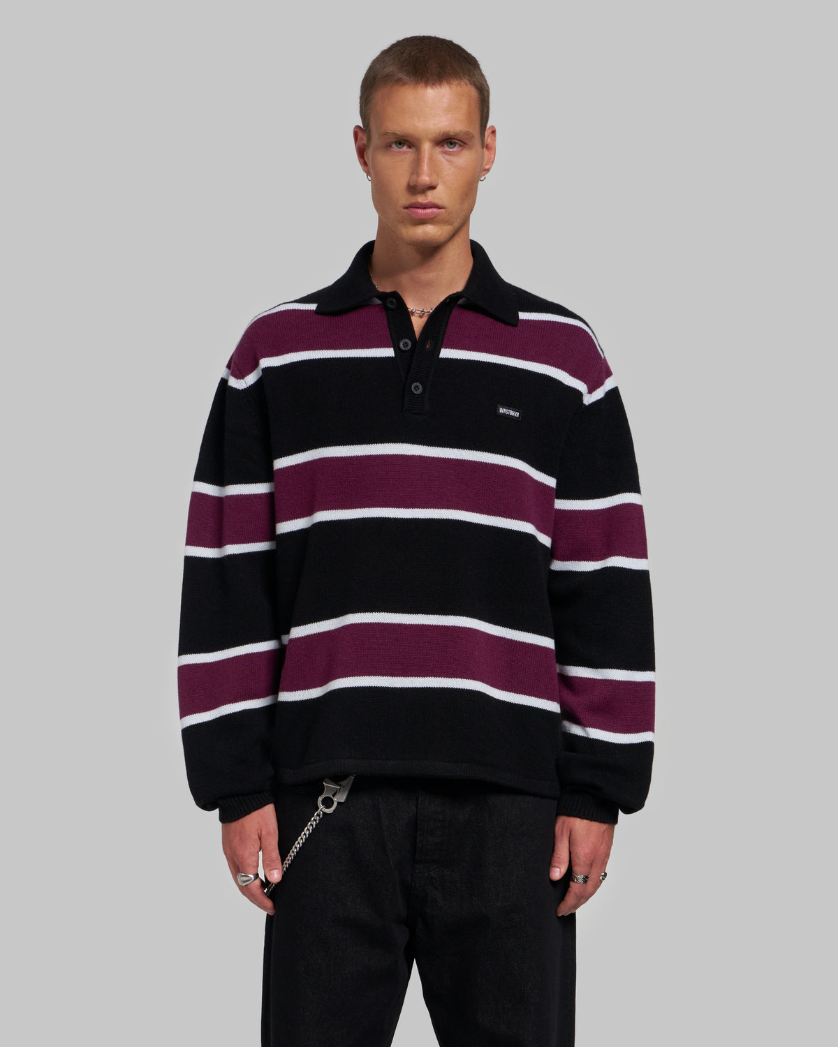 STEV POLO SWEATER