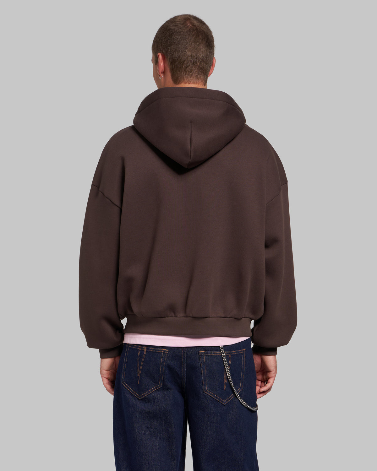 STUDIO HOODED ZIP JACKET