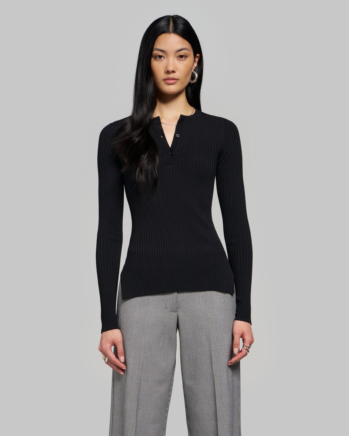 NORA HENLEY SWEATER